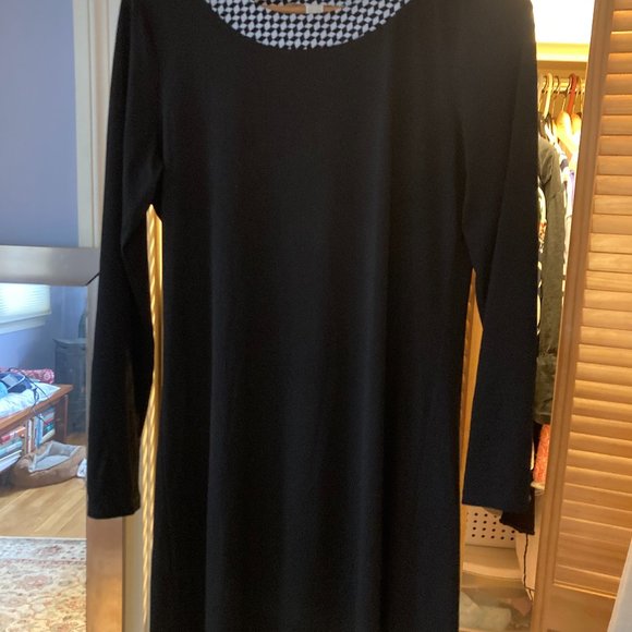 Michael KORS poly/elastane l/s dress: Comfy and Elegant, size M/8 - Picture 2 of 9